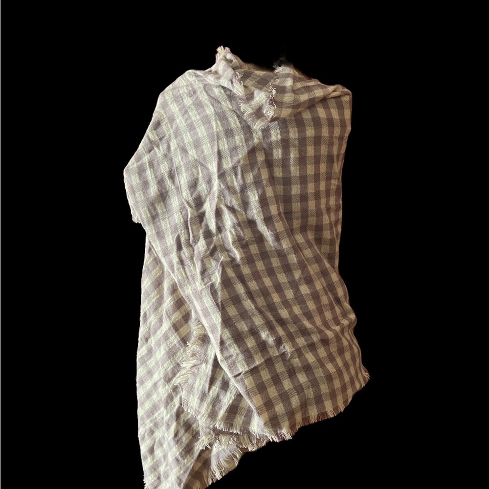 Do Everything In Love Beige and Grey Shawl